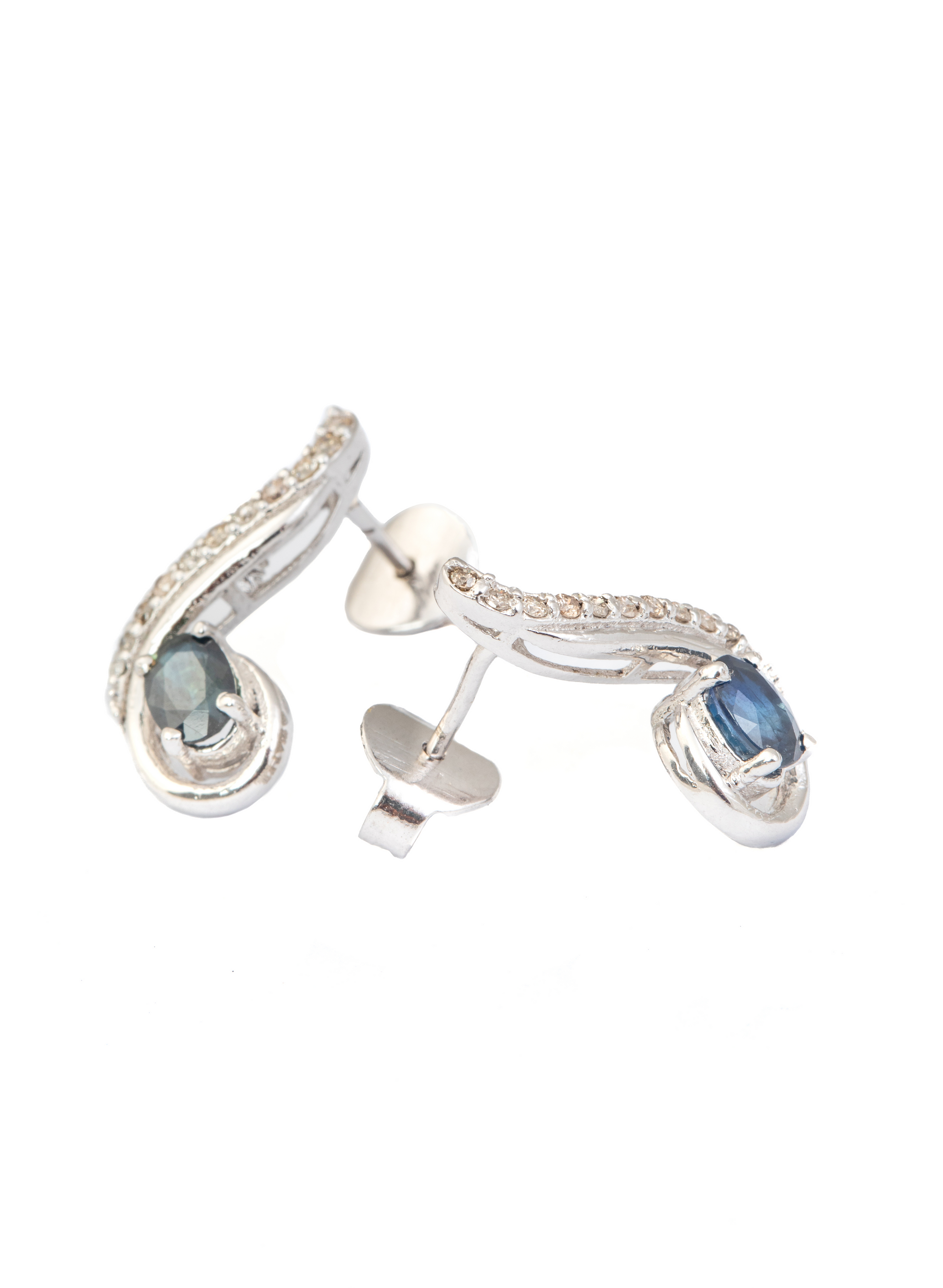 Sapphire Dainty Earrings for Women 4