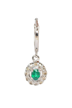 Emerald Drop Earrings 5