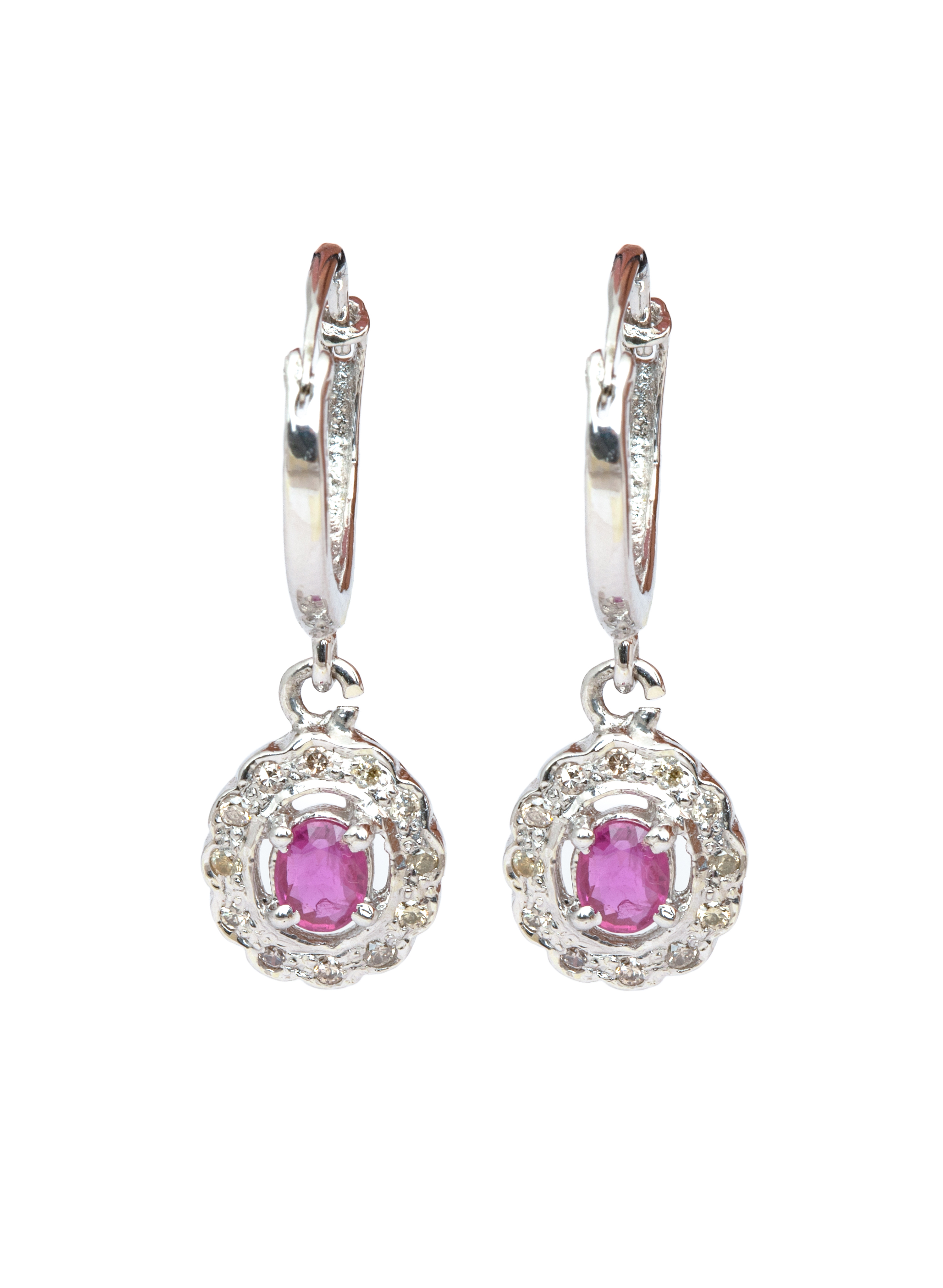 Ruby Drop Earrings Earrings for Women 2