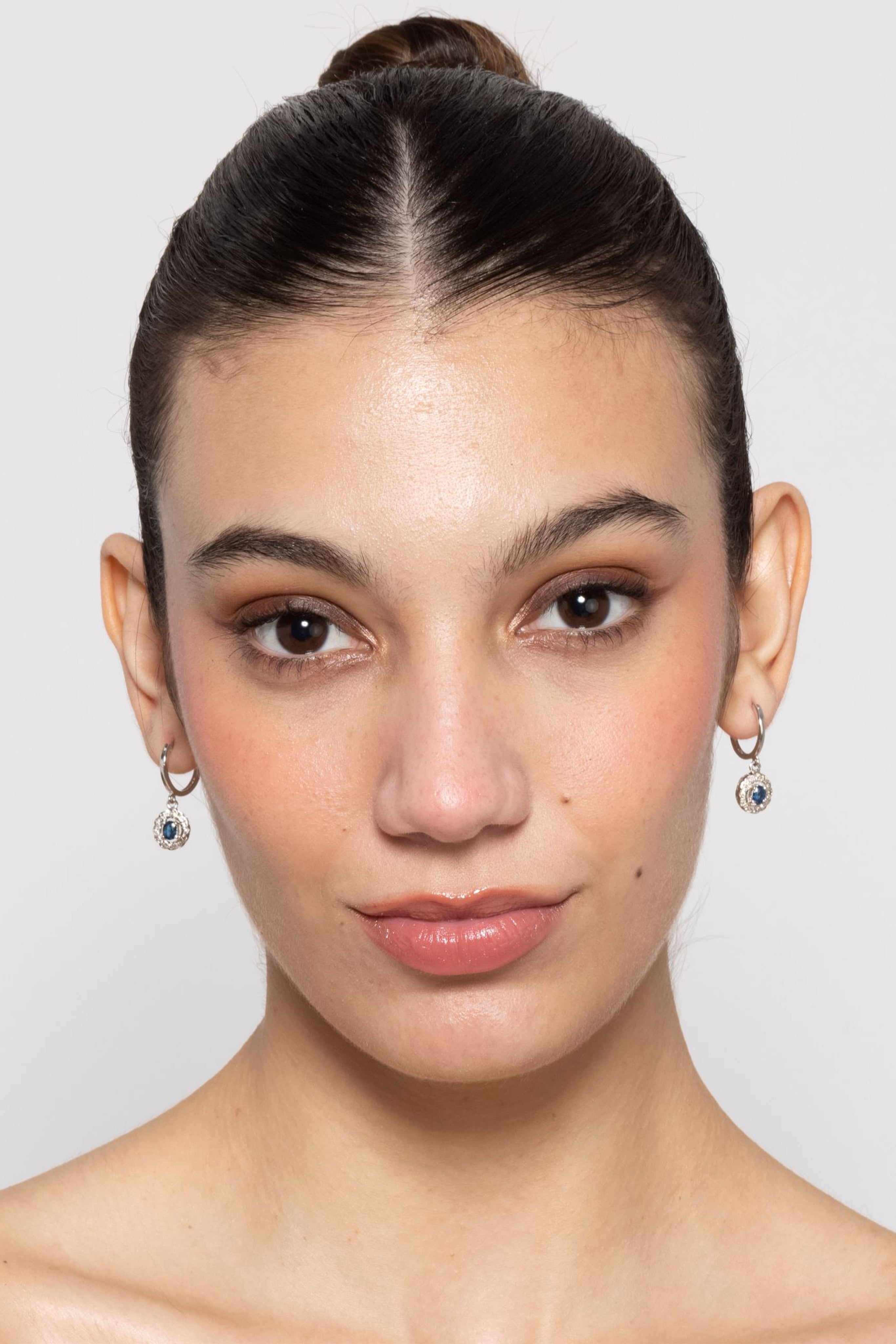 Sapphire Drop Earrings for Women 3