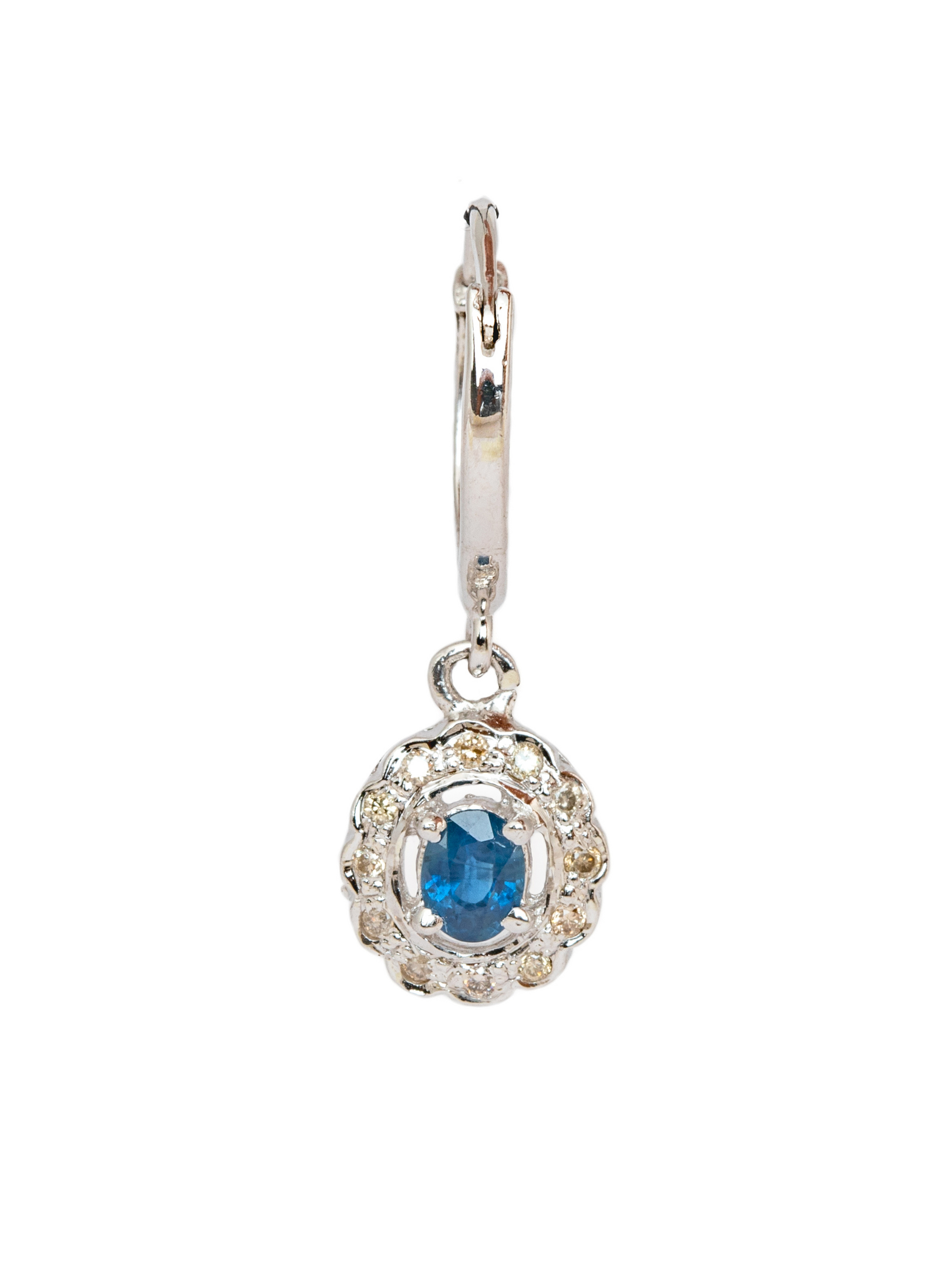 Sapphire Drop Earrings for Women 5