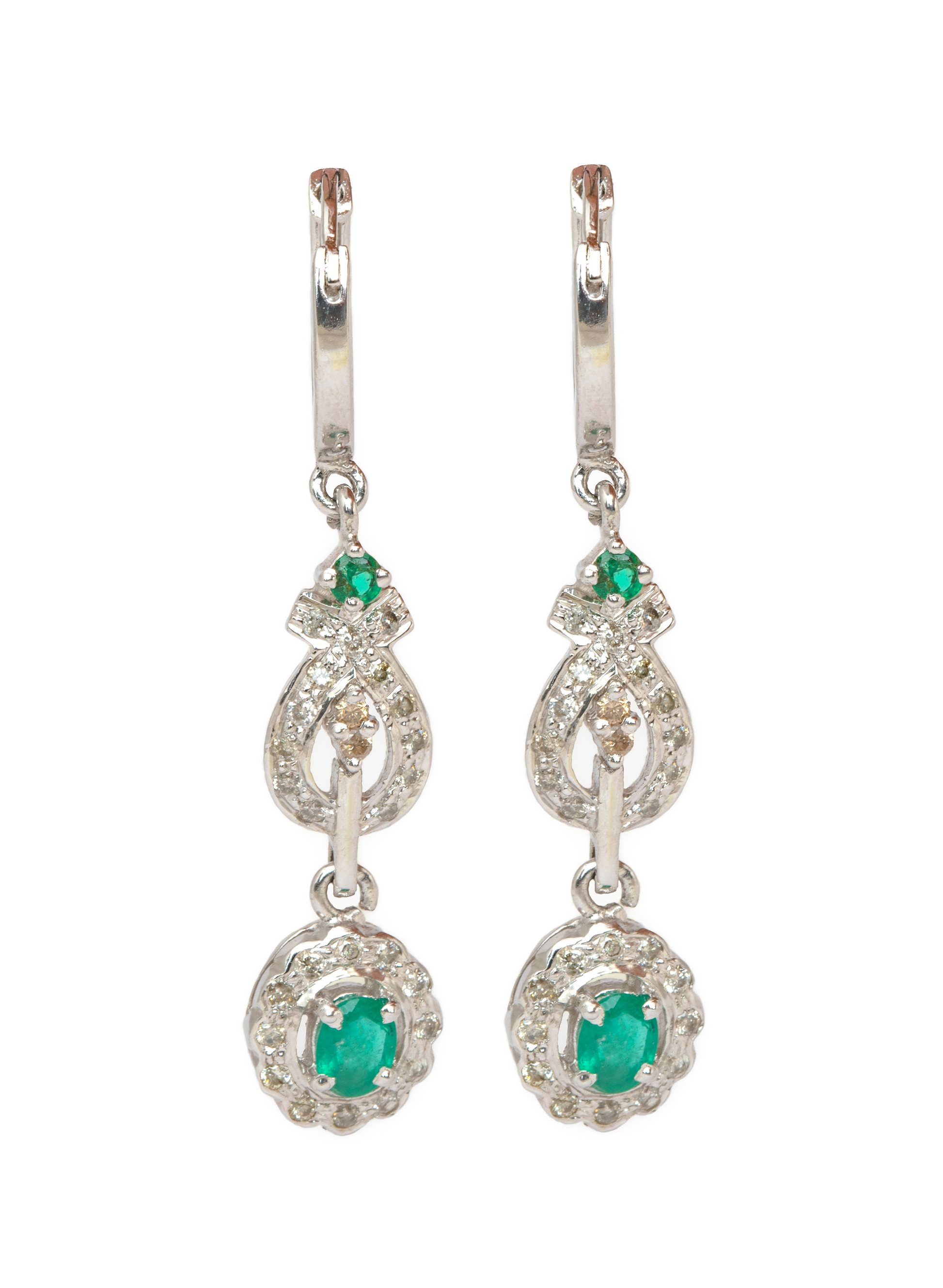 Emerald Diamonds Earrings for Women 3