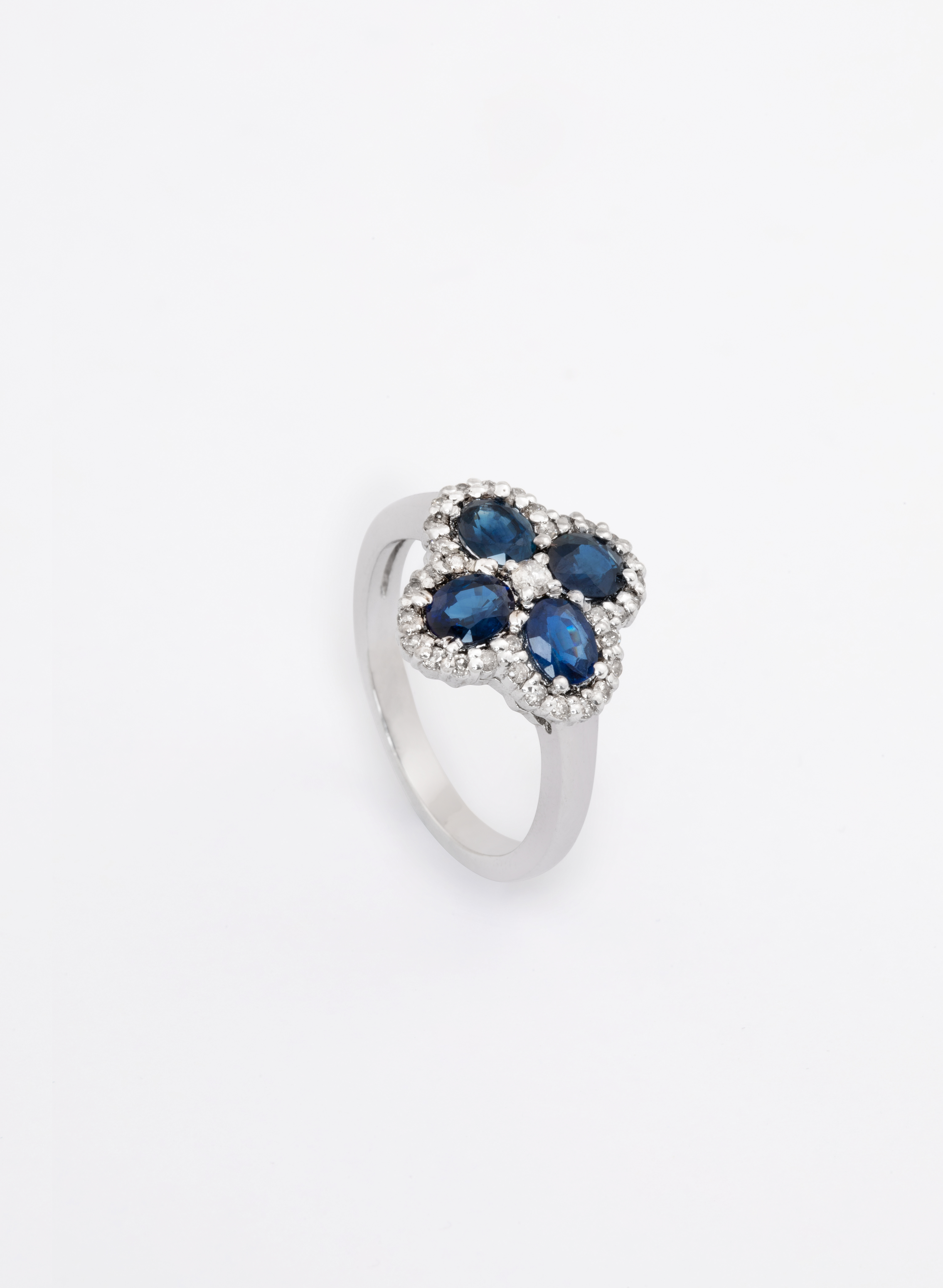 Sapphire Diamond Ring 3