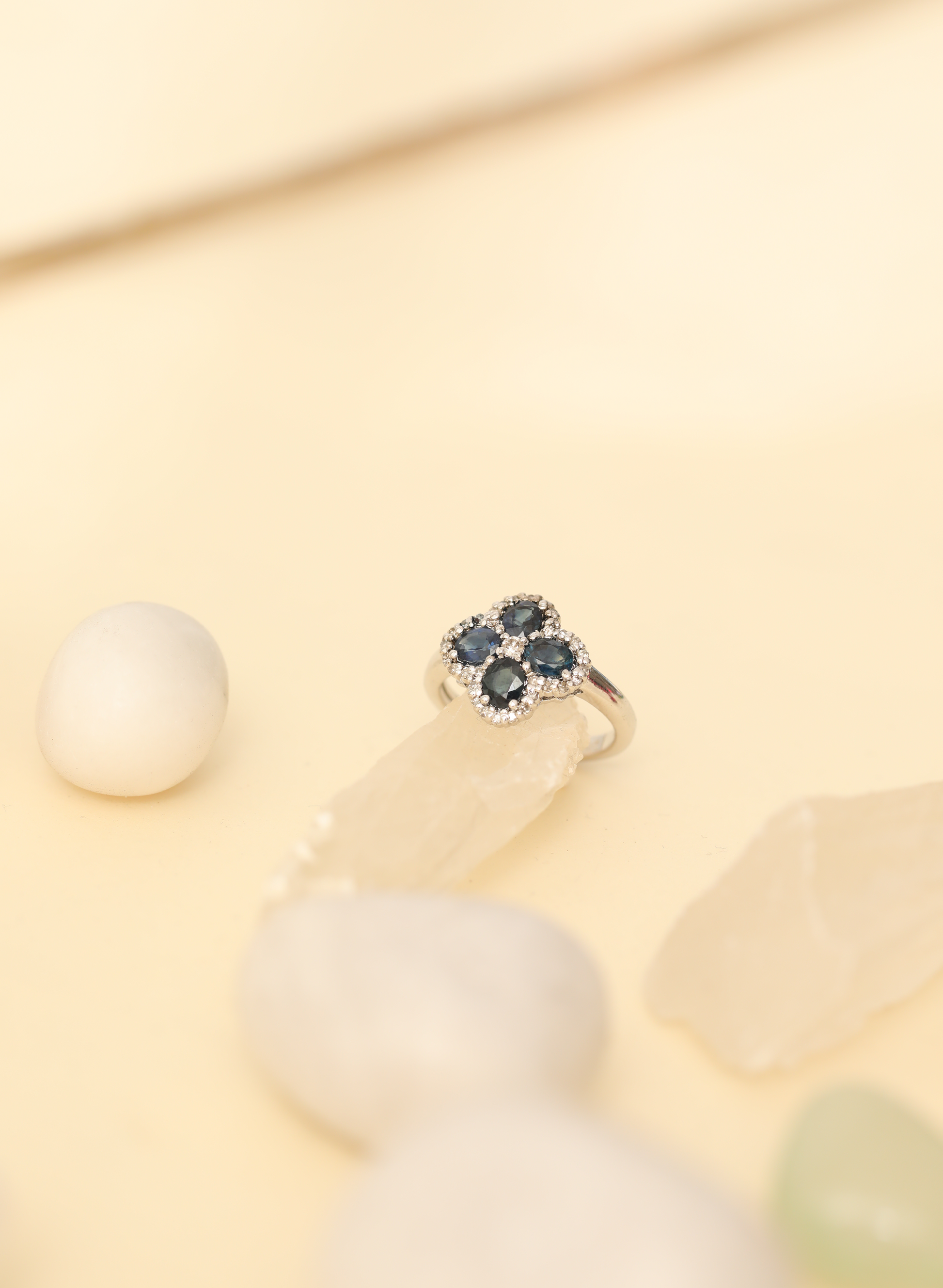 Sapphire Diamond Ring 6