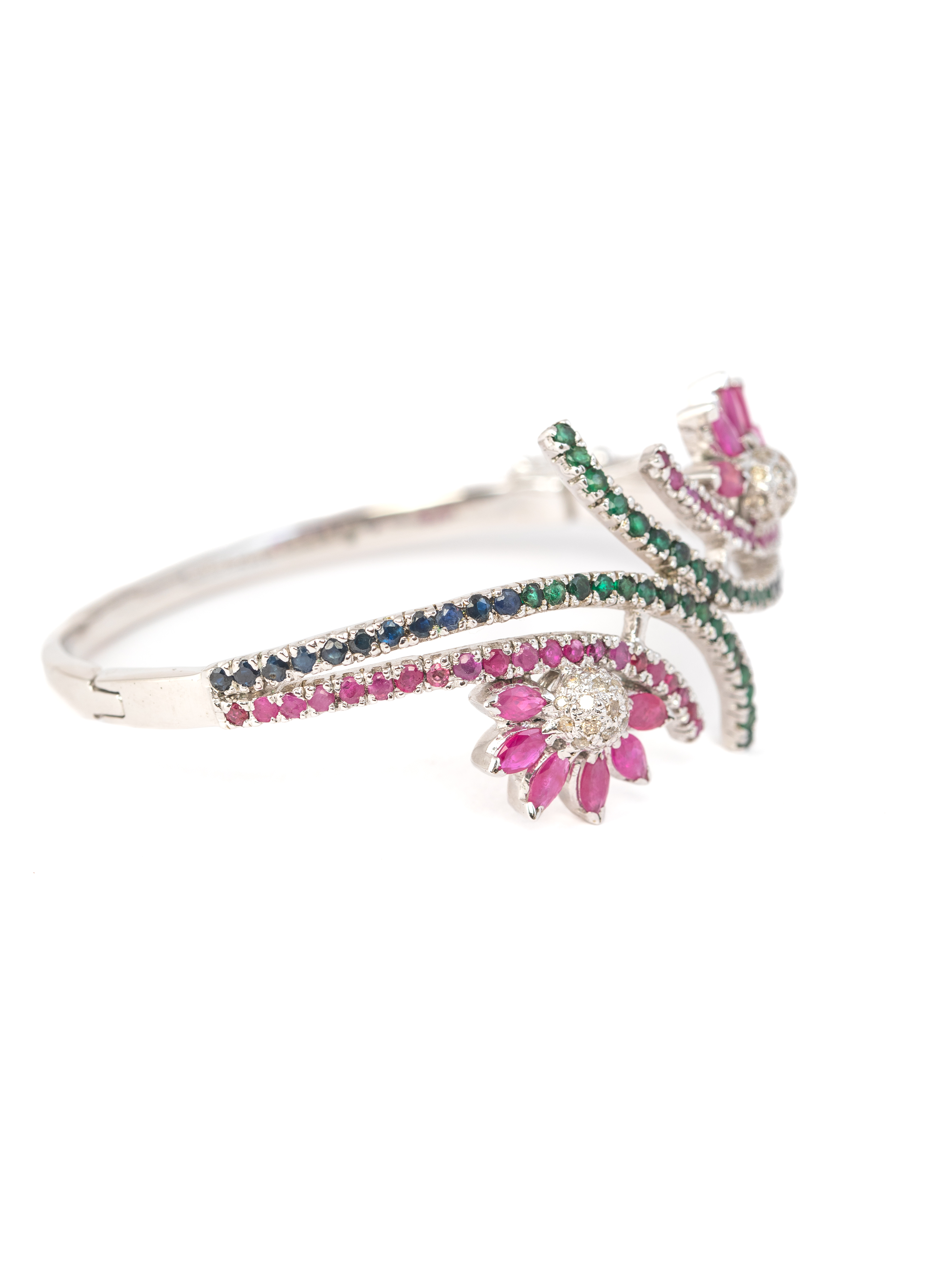Ruby Emeralds Exquisite Bracelet 5