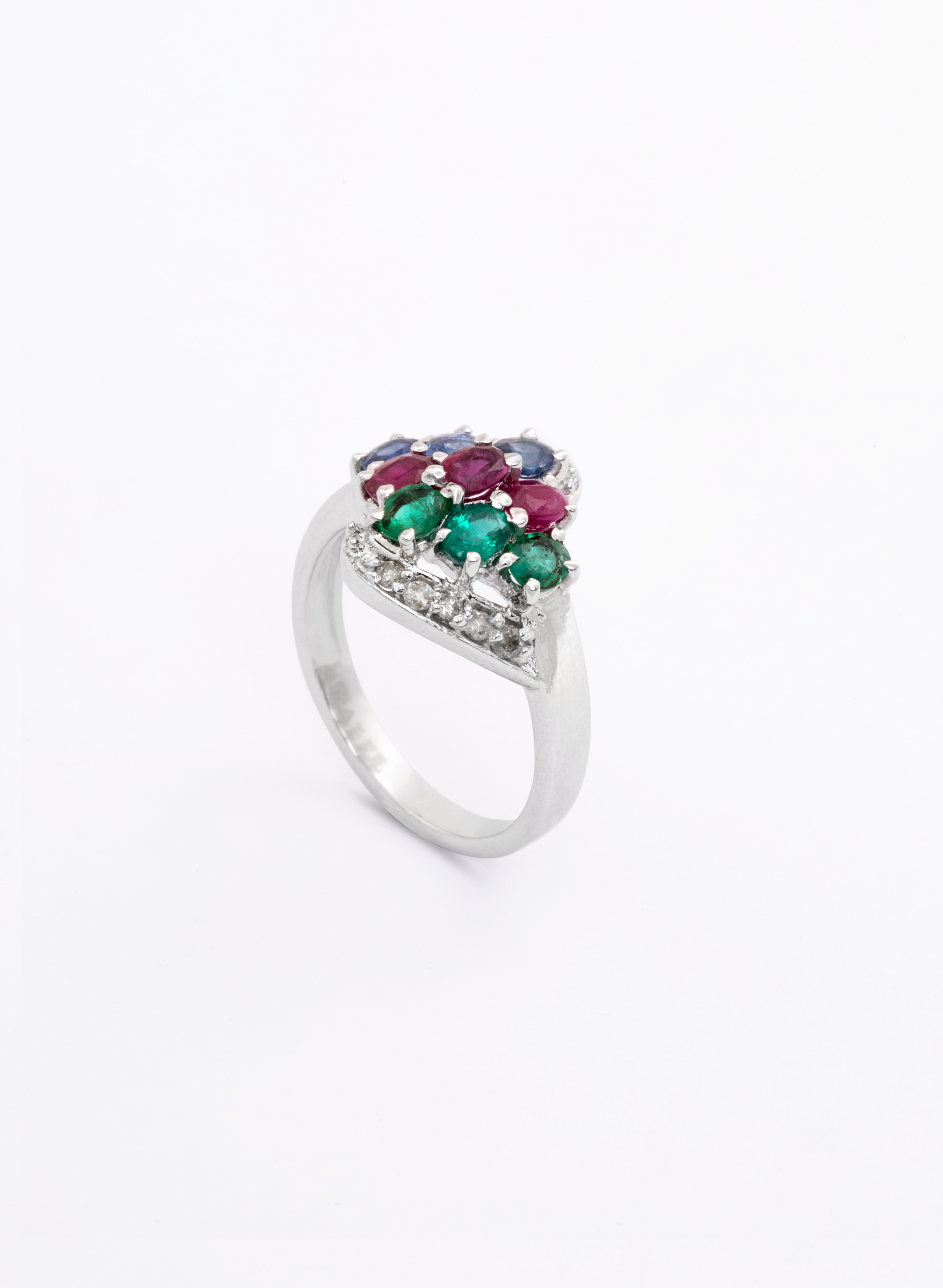 MultiColored Mesh Ring 2