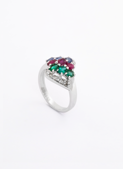 MultiColored Mesh Ring 2