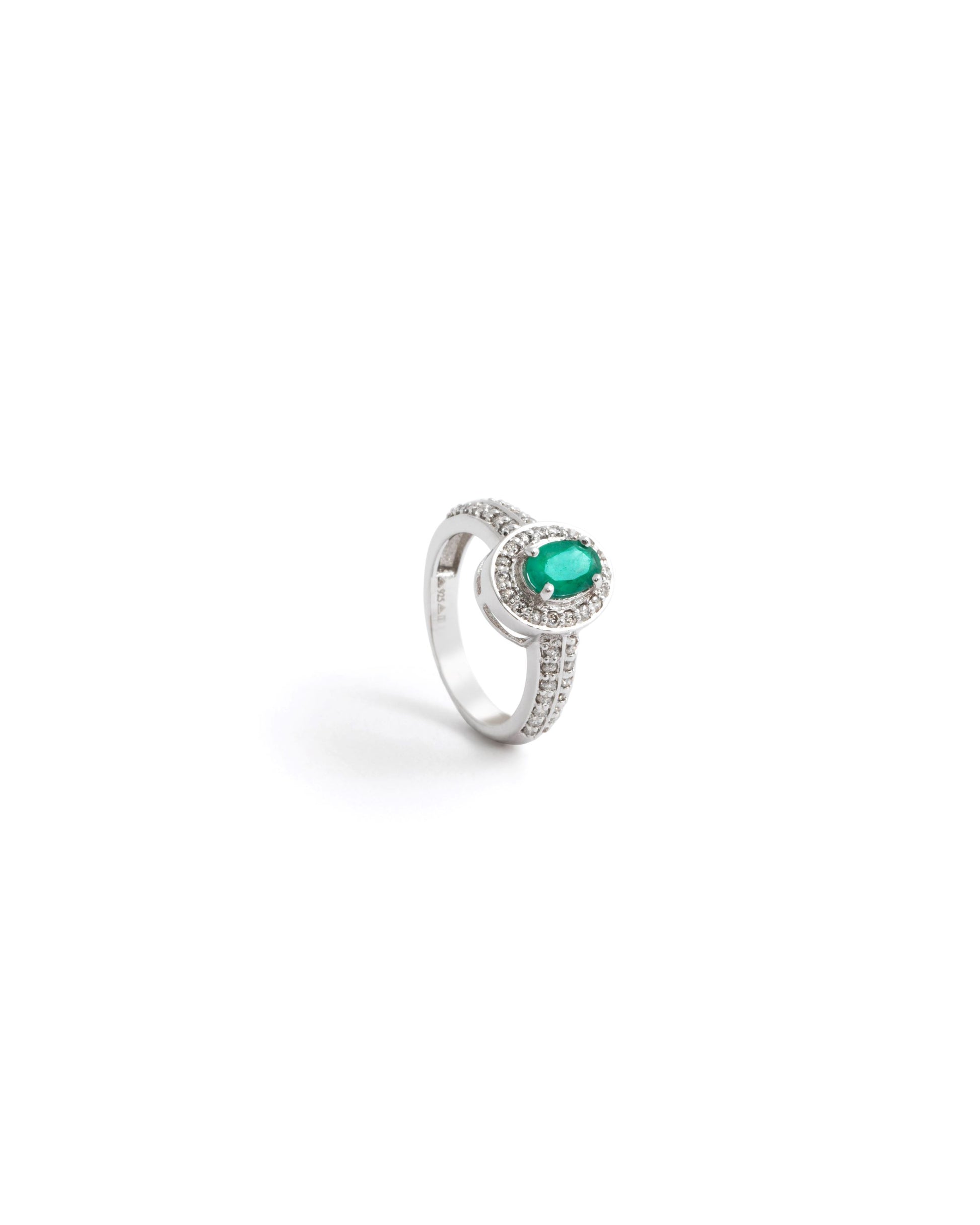 Emerald Diamonds Ring 6