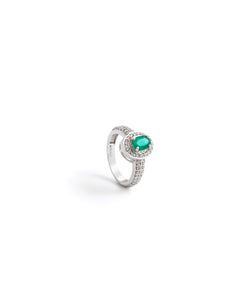 Emerald Diamonds Ring 6