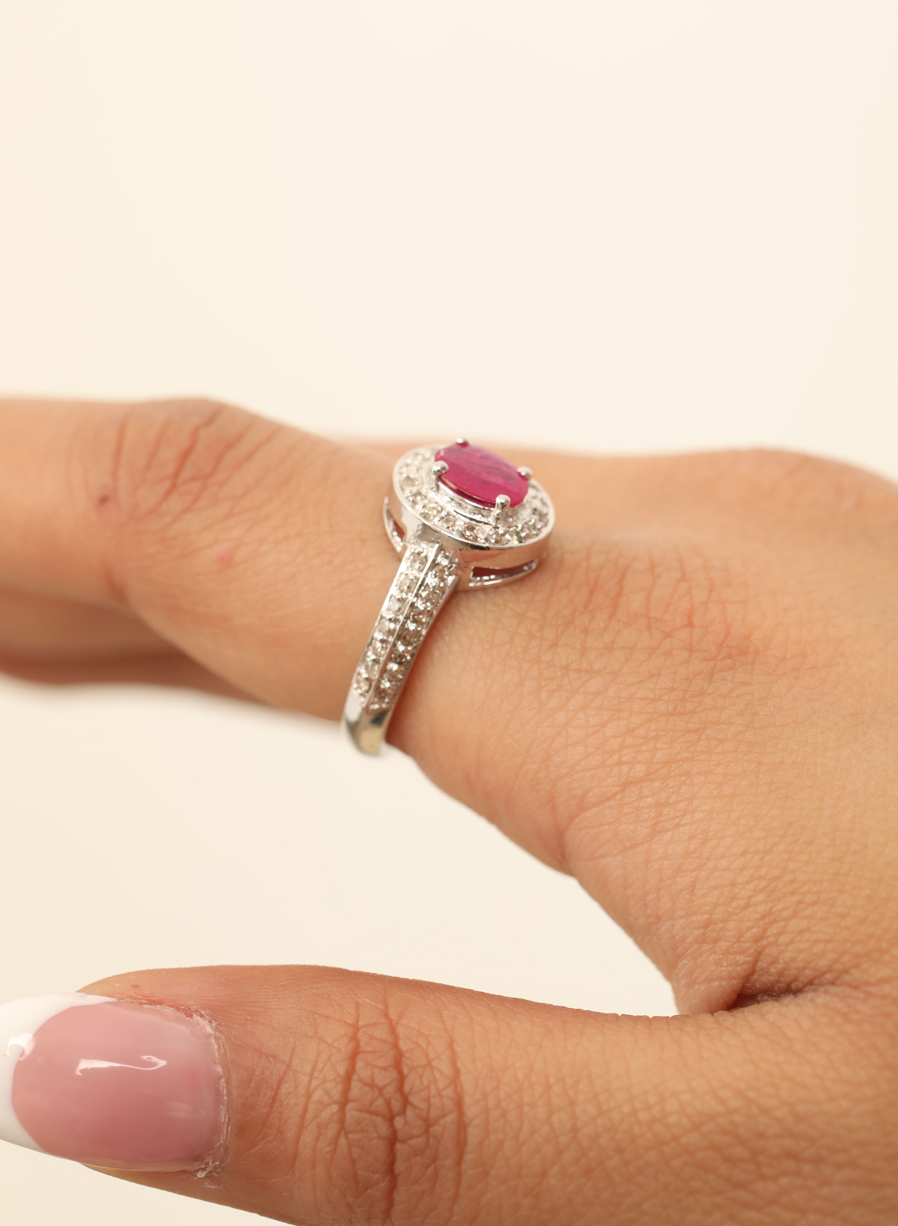Ruby Diamond Refined Ring 2