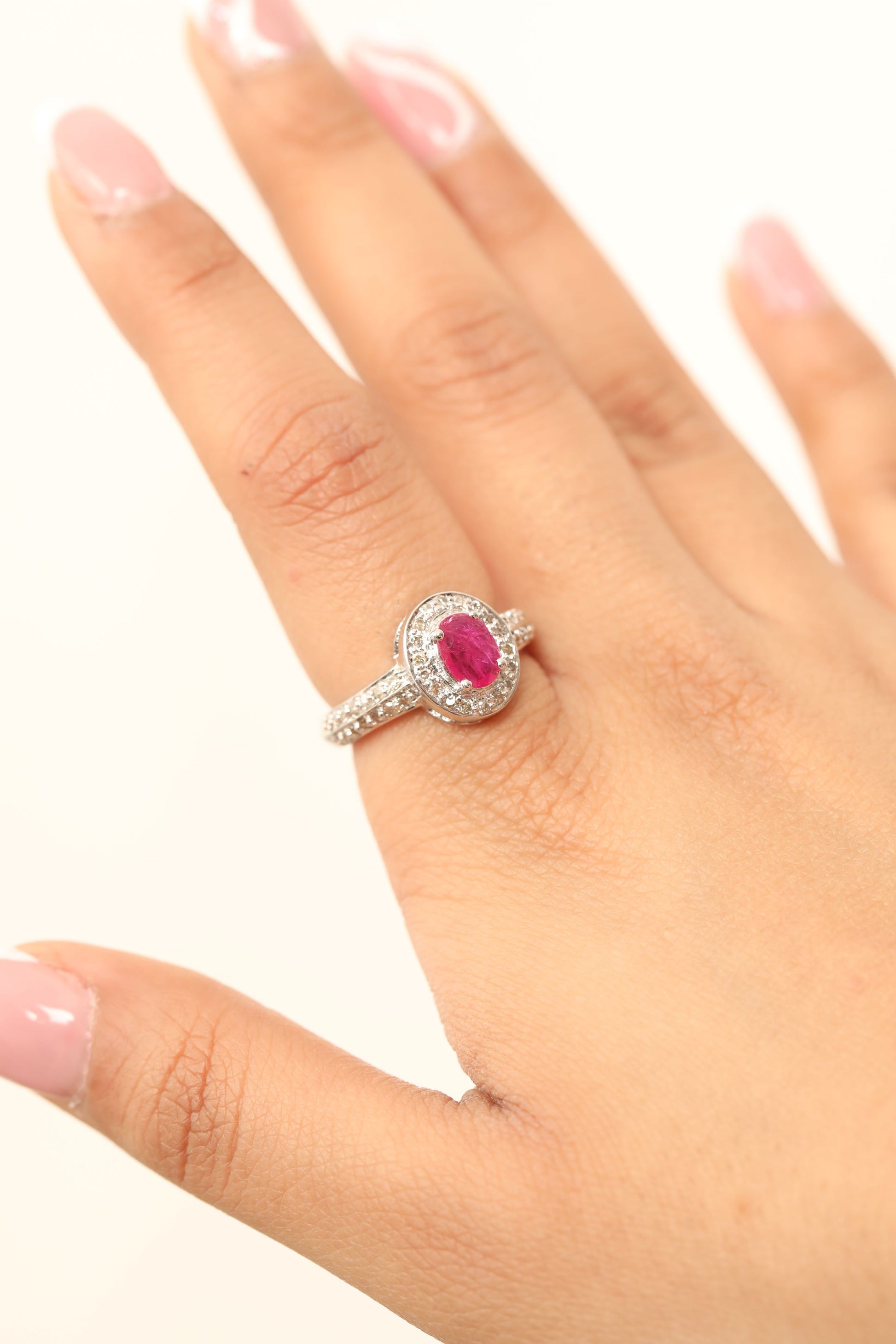 Ruby Diamond Refined Ring 3