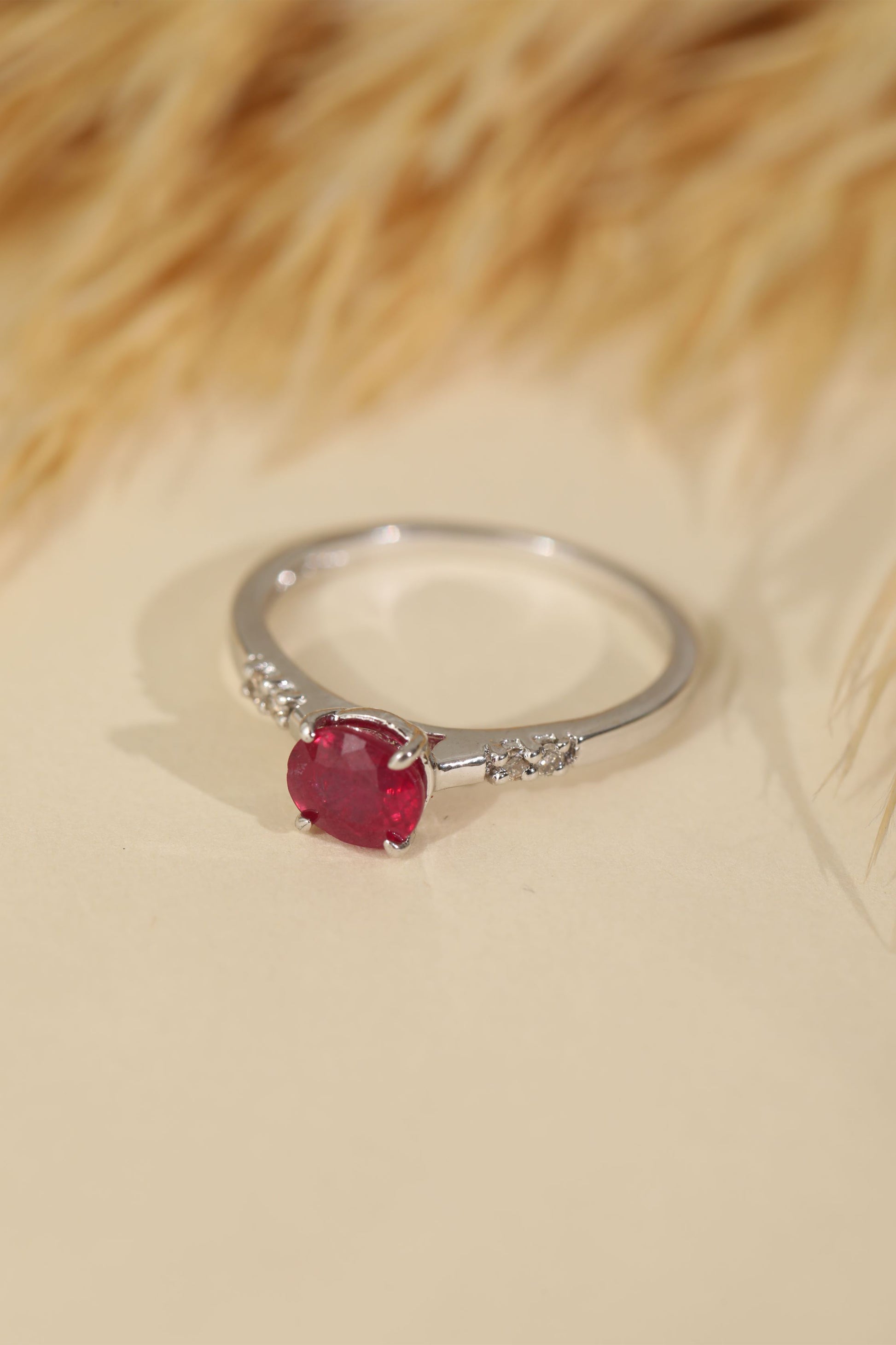 Ruby Sleek Ring 3