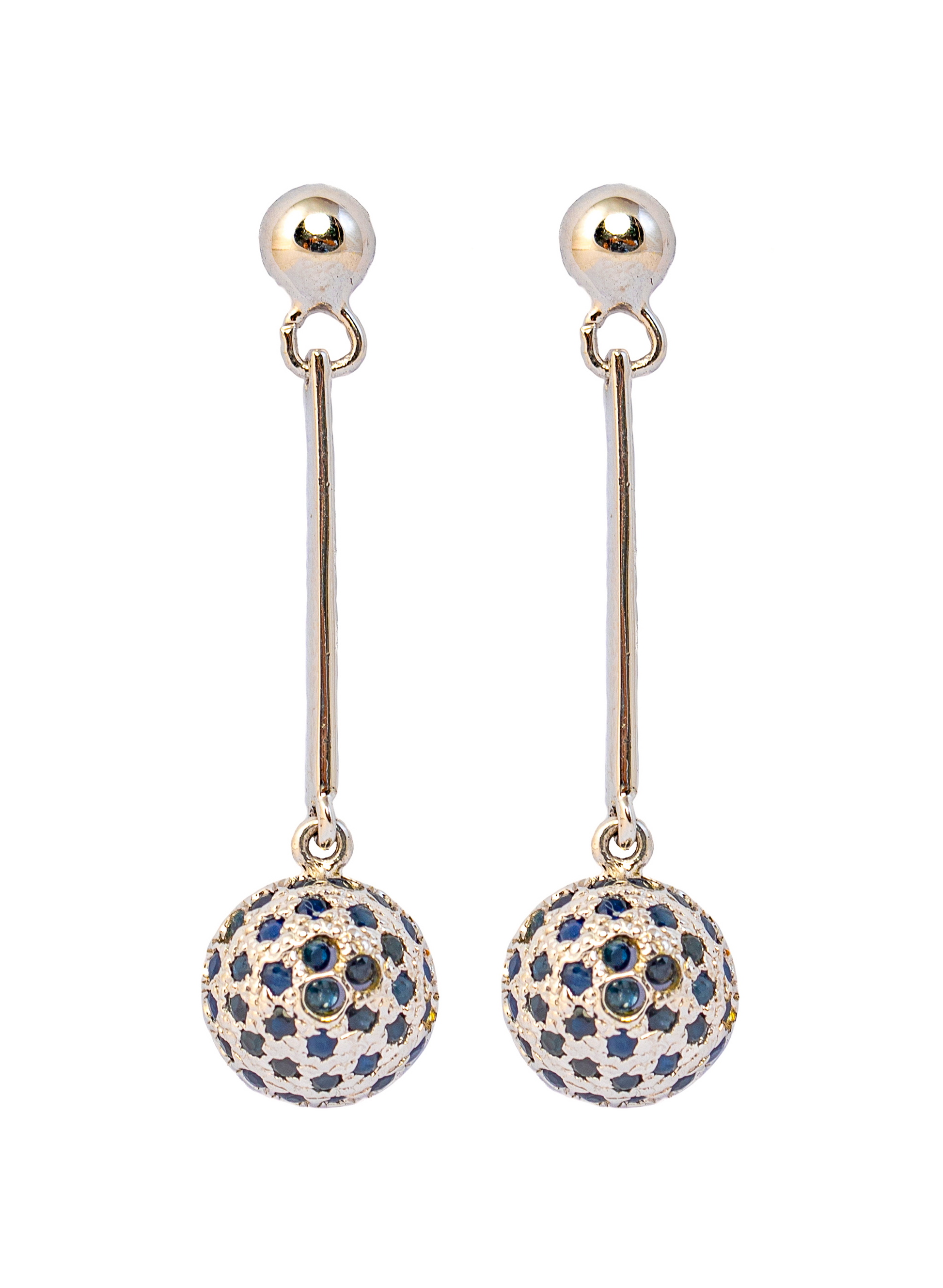 Sapphire Subtle Earrings for Women 2
