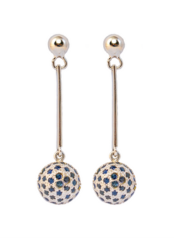 Sapphire Subtle Earrings for Women 2