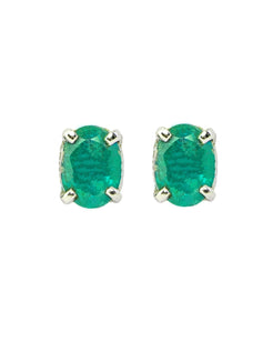 Emerald Studs Earrings 2